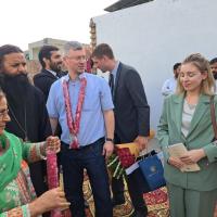 It was an honor to host Ambassador Mr. Albert Khoryov along with distinguished members of the diplomatic staff, Ms. Elena Kolesnikova, Secretary for Education and Culture, and Mr. Igor Kolesnikov, Press Attaché at the Study Centre, Sargodha.