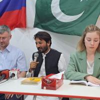 It was an honor to host Ambassador Mr. Albert Khoryov along with distinguished members of the diplomatic staff, Ms. Elena Kolesnikova, Secretary for Education and Culture, and Mr. Igor Kolesnikov, Press Attaché at the Study Centre, Sargodha.