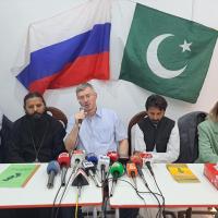 It was an honor to host Ambassador Mr. Albert Khoryov along with distinguished members of the diplomatic staff, Ms. Elena Kolesnikova, Secretary for Education and Culture, and Mr. Igor Kolesnikov, Press Attaché at the Study Centre, Sargodha.