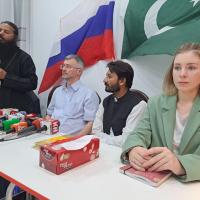 It was an honor to host Ambassador Mr. Albert Khoryov along with distinguished members of the diplomatic staff, Ms. Elena Kolesnikova, Secretary for Education and Culture, and Mr. Igor Kolesnikov, Press Attaché at the Study Centre, Sargodha.